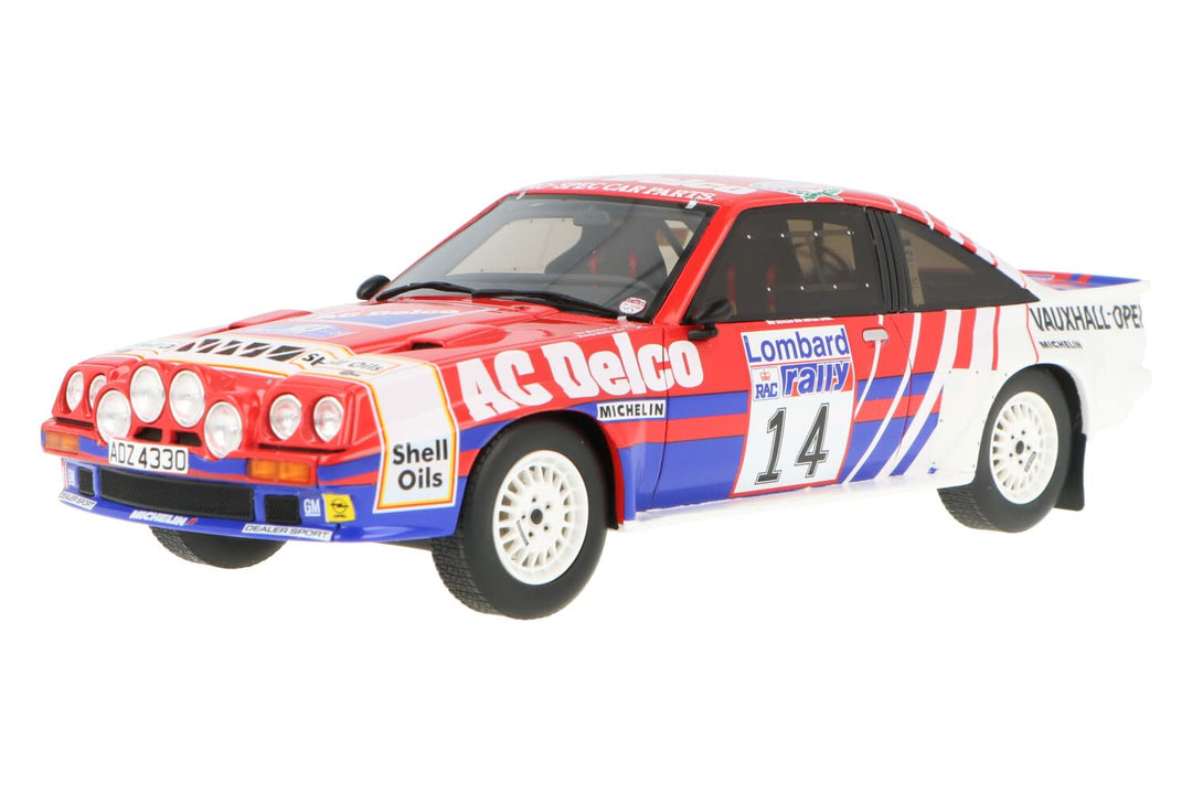 Otto Mobile OT932 Miniaturauto aus der Sammlung, Rot/Blau/Weiss