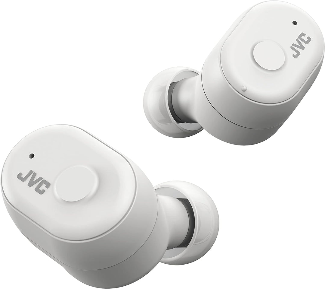 JVC HA-A11T Marshmallow True Kabellose Ohrhörer mit Mikrofon, Weiss, weiss
