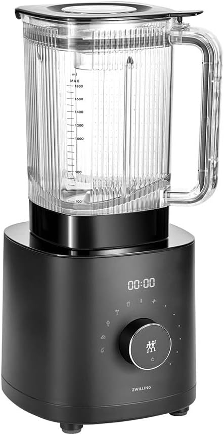 ZWILLING ENFINIGY Hochleistungsstandmixer 1.8 Liter, Mixer mit Edelstahl-Winglet-Klinge &amp; 1600-Watt-
