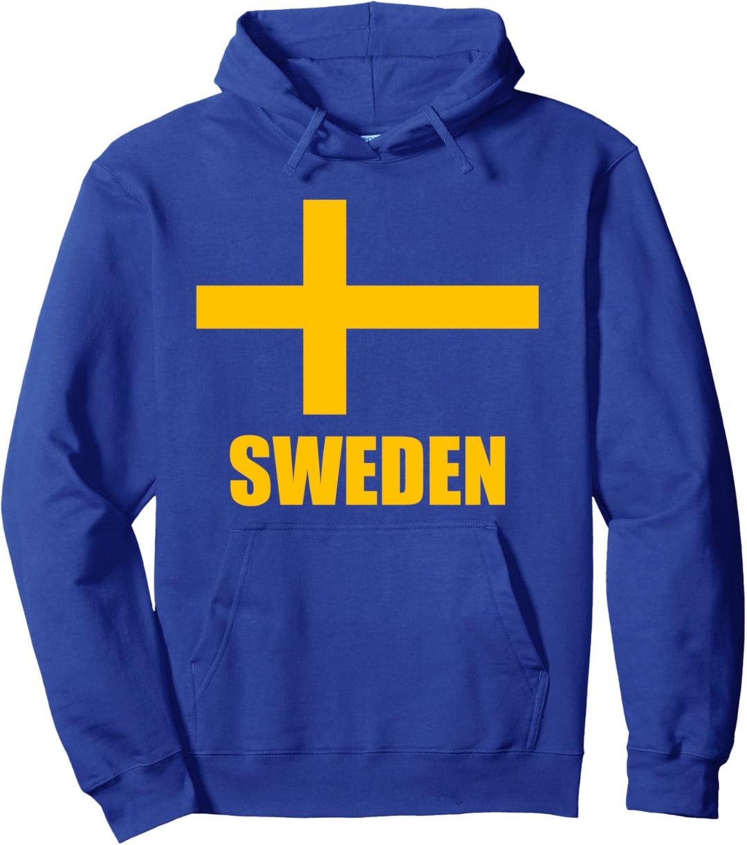 Schwedisches Kreuzgeschenk der Schweden-Staatsflagge Pullover Hoodie