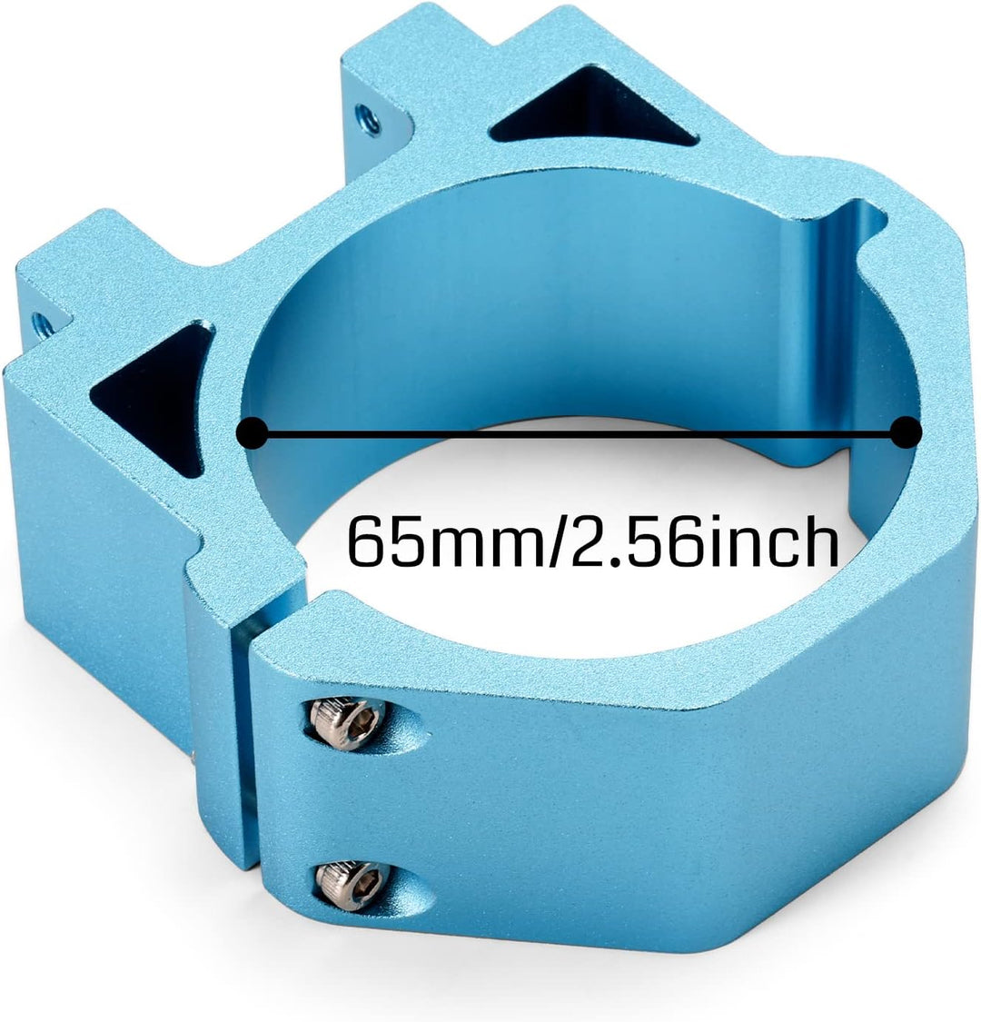 Aluminium CNC Spindelhalterung mit 65mm Durchmesser, Spindelhalterung für Genmitsu 3020 PRO MAX V2 &