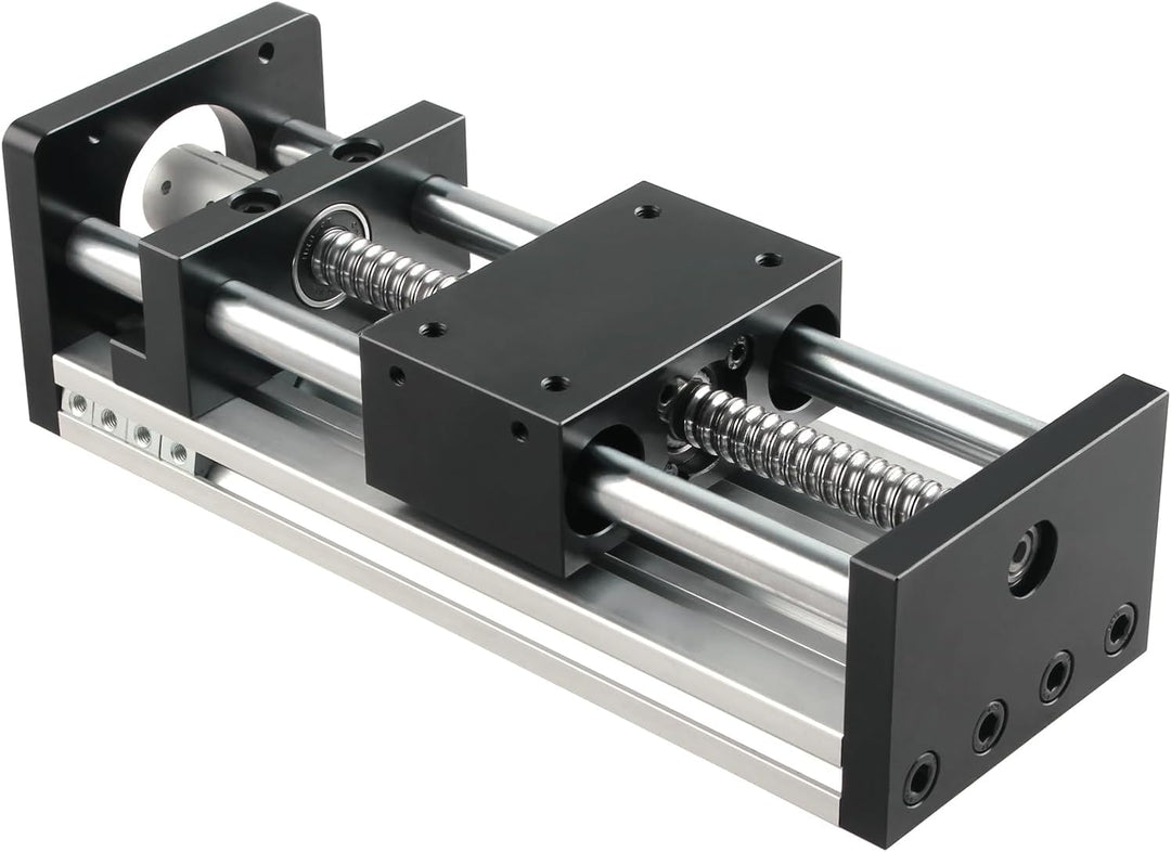 CNCMANS 100mm Effektiver Verfahrlänge Doppelter optischer Achsenführungs-Kugelumlaufspindel SFU1204