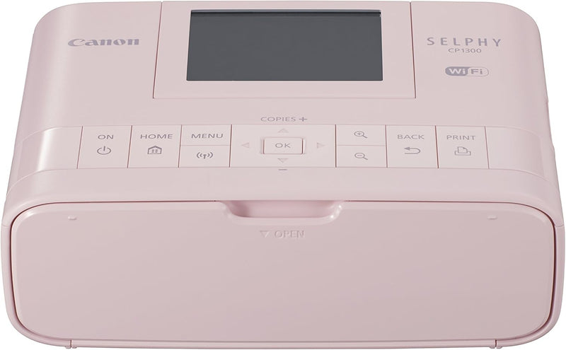 Canon SELPHY CP1300 Compact Photo Printer - Pink