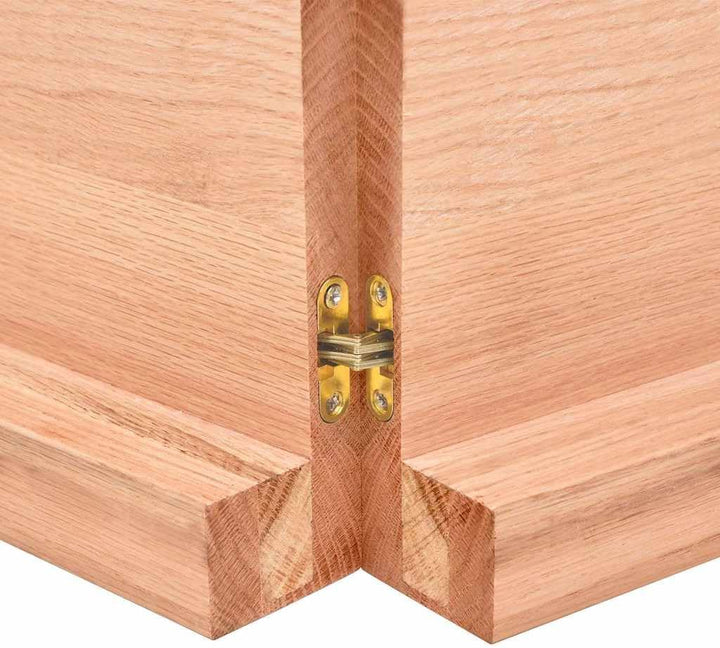 vidaXL Tischplatte, Holzplatte für Tisch Esstisch Couchtisch, Massivholzplatte Handgefertigt mit Bau