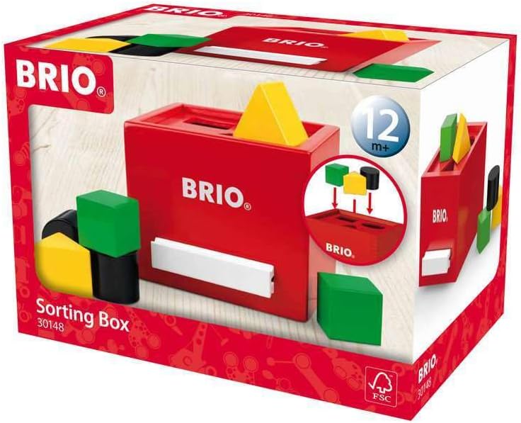 BRIO 30148 - Rote Sortier-Box