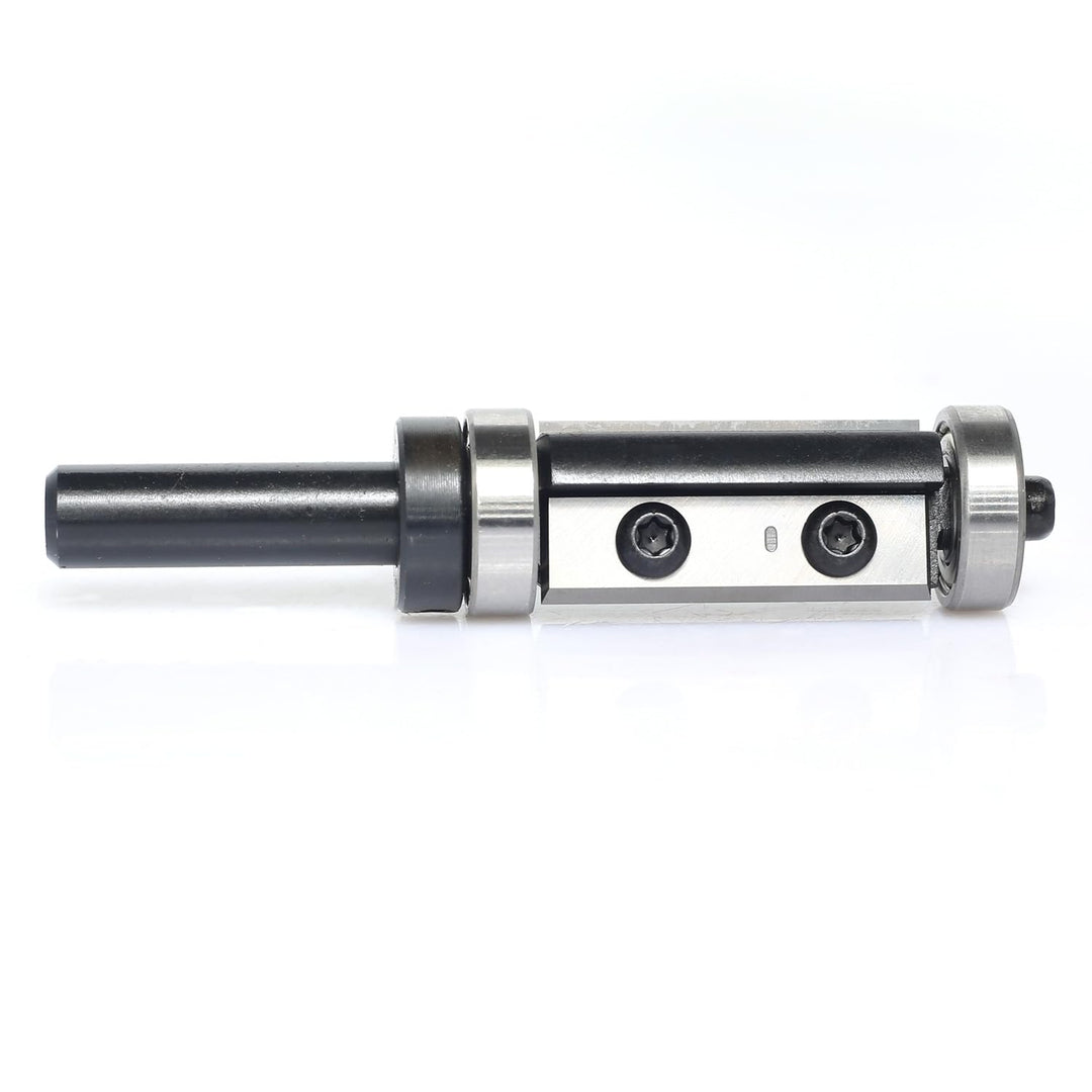 Sinoprotools Wendeplatten Bündigfräser,8mm Schaft Bündiger Fräser Schnittlänge 30mm,mit Austauschbar