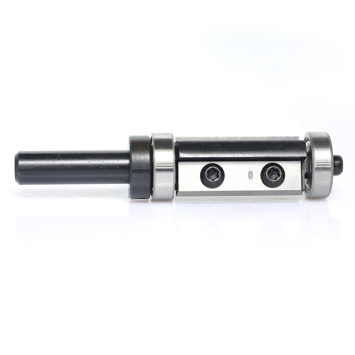 Sinoprotools Wendeplatten Bündigfräser,8mm Schaft Bündiger Fräser Schnittlänge 30mm,mit Austauschbar