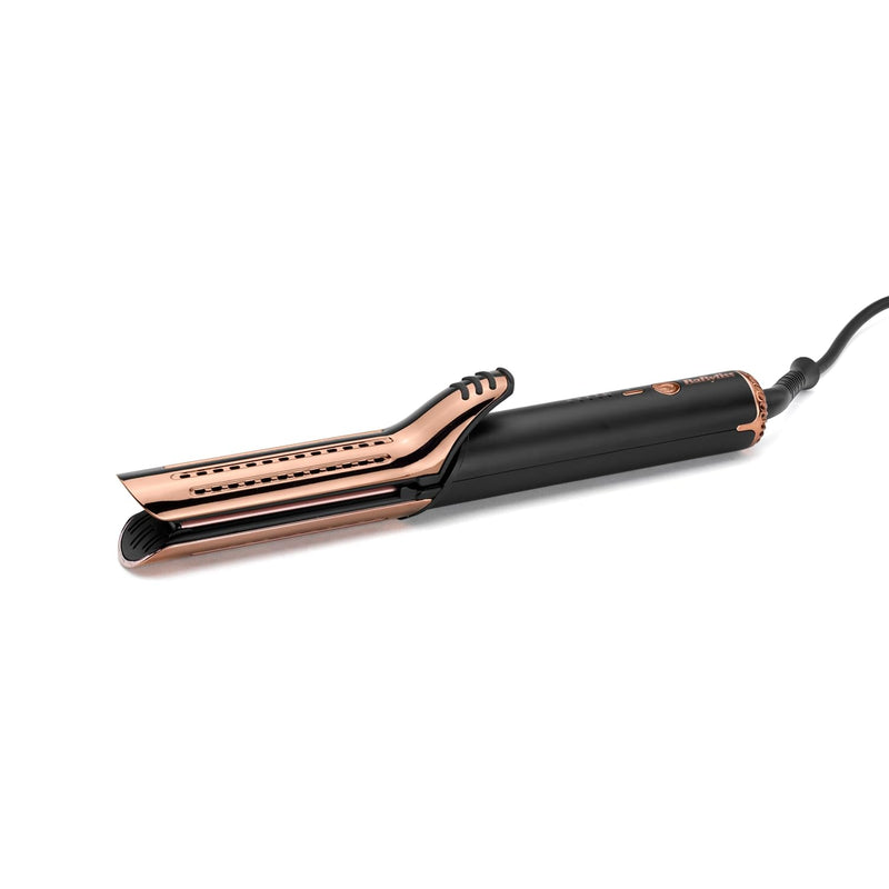 BaByliss Curl Styler Lustre, Innovativer Lockenstab mit integrierten Heizplatten und Kühlluft-Funkti