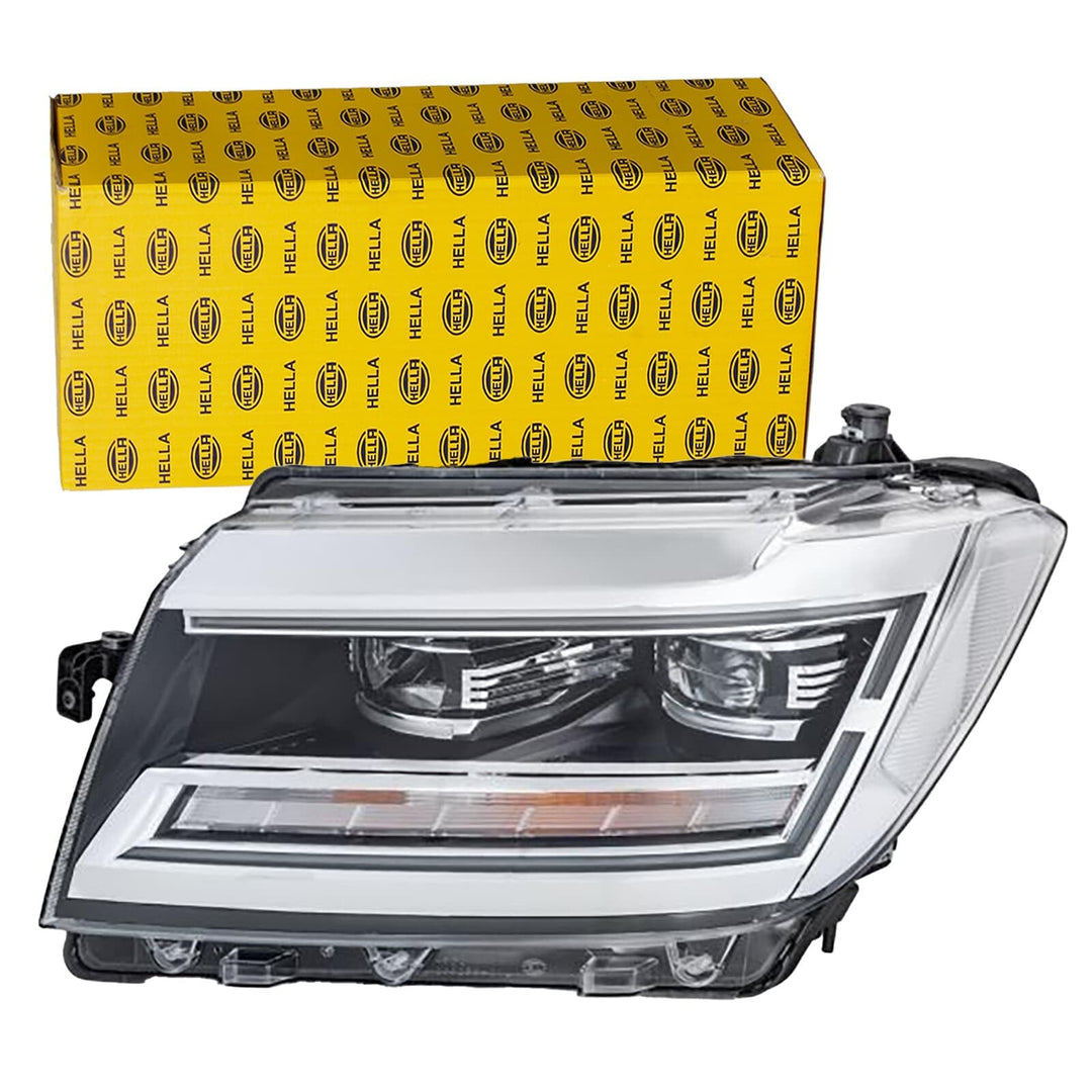 HELLA 1EX 012 830-091 LED Scheinwerfer - für u.a. VW Crafter Box (SY_, SX_) - ECE - für Rechtsverkeh