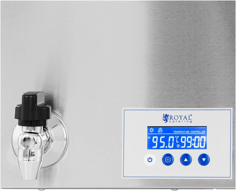 Royal Catering RCPSU-700 Sous-vide-Garer 700 W 24 l 30 - 95 °C Niedrigtemperaturgarer