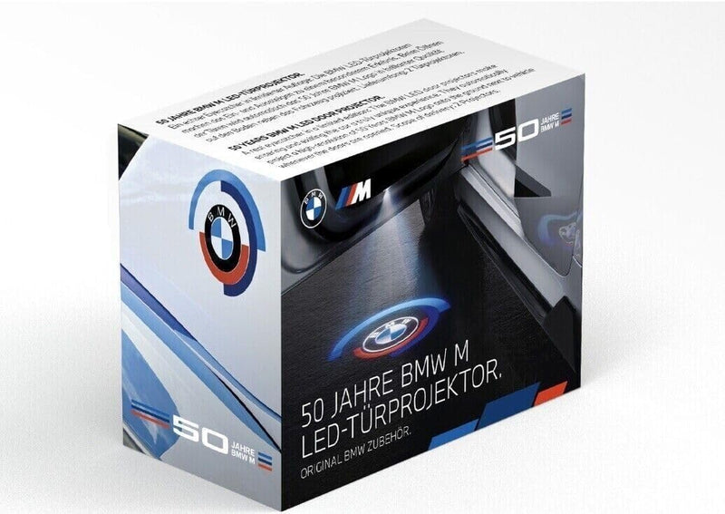 BMW Original M 50 Jahre LED-Türprojektoren 68mm