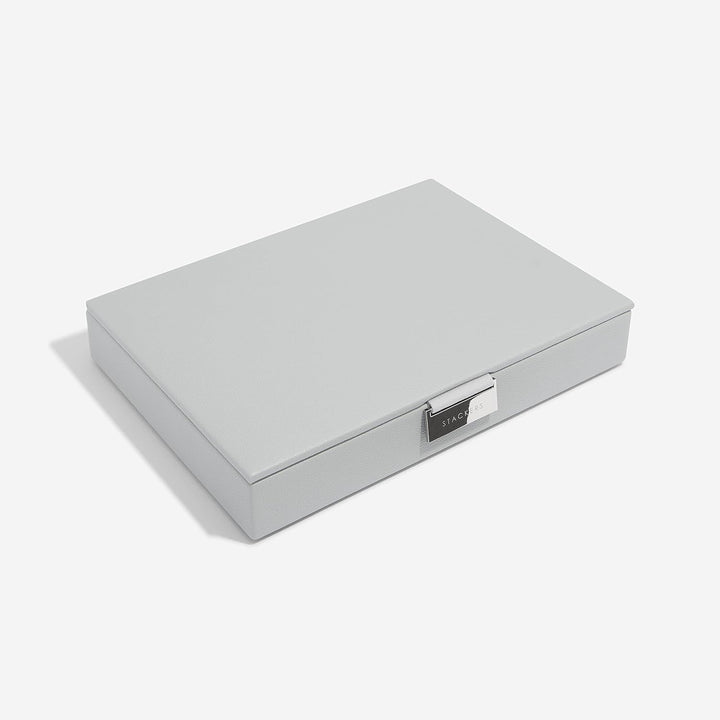Stackers Pebble Grey Classic Medium Jewellery Box Lid, Pebble Grey