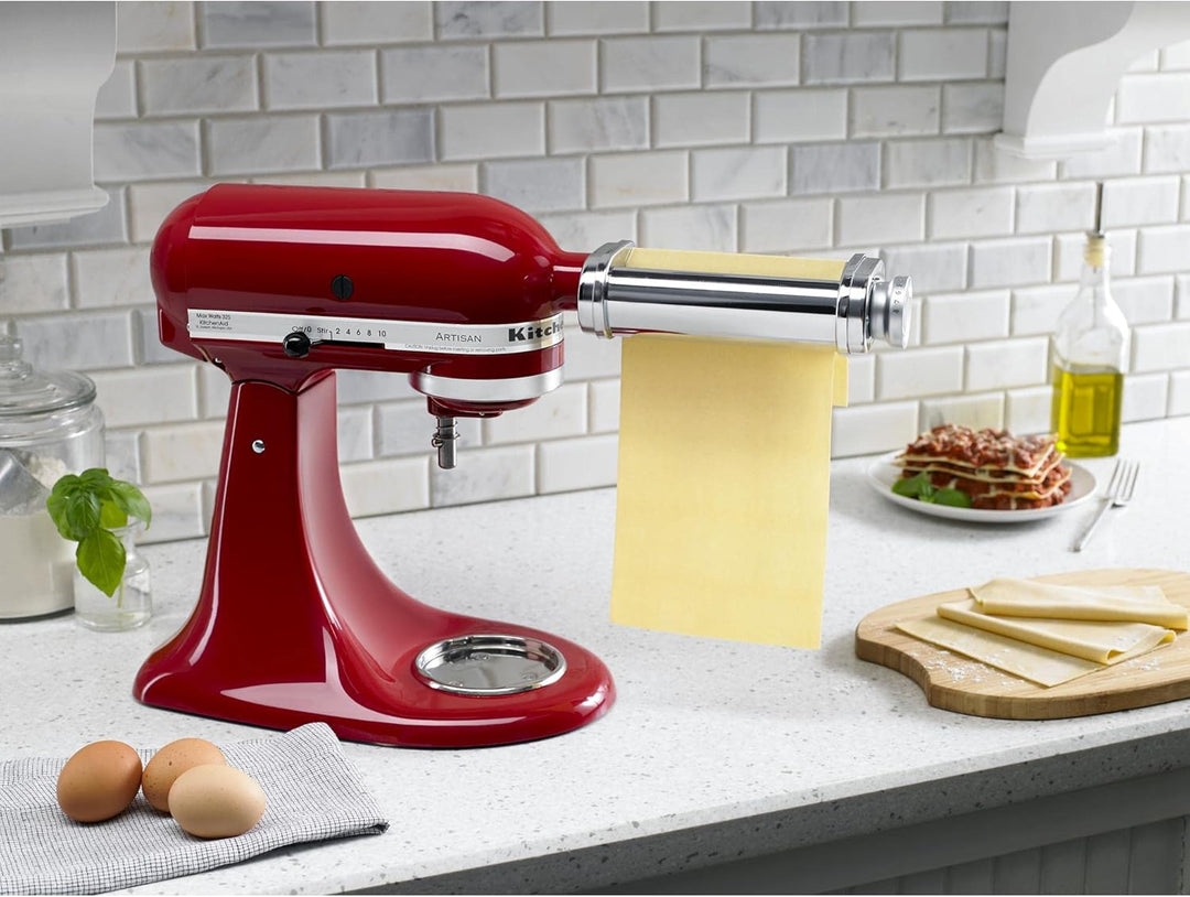 KitchenAid KSMPSA Nudelwalzenaufsatz, silber,