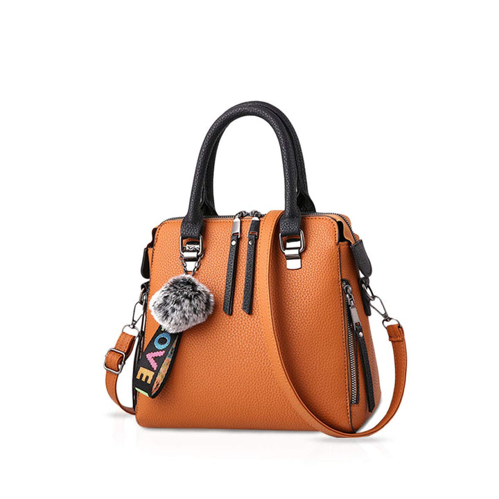 NICOLE &amp; DORIS Mode Handtaschen Damen Taschen Elegant Shopper Tote Leder Schultertasche Frauen Umhän