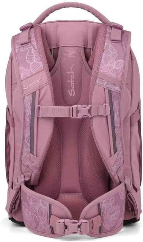 Satch Pack Schulrucksack Set 2tlg. inkl. Schlamperbox (Magnolia Dream), Magnolia Dream