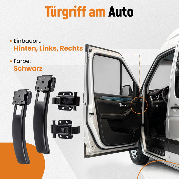 maXpeedingrods 2 X Türfangband Türfeststeller hinten für Sprinter CDI für Crafter TDI
