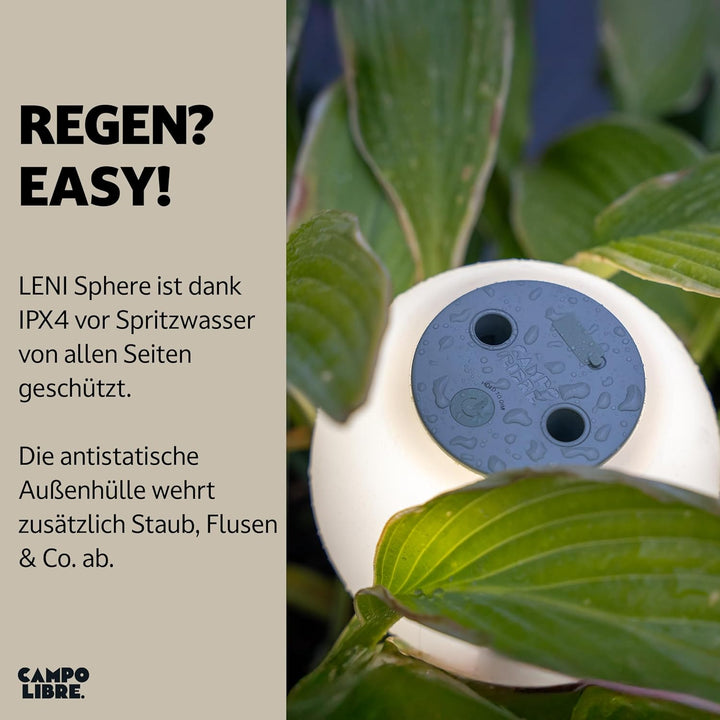 Campo Libre.® LENI I Campinglampe I flexible Outdoorlampe zum Aufhängen, Hinstellen und Montieren I