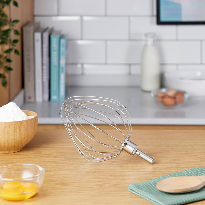 Kenwood Schneebesen aus Edelstahl KAT71.000SS, Zubehör für Kenwood Küchenmaschinen, Ballonschneebese
