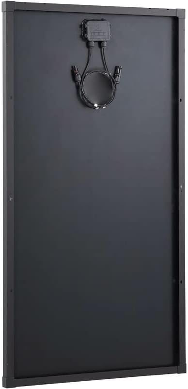Genio Monokristallines Solarmodul mit Schingle-Technologie, PV-Modul, schwarz, für Wohnwagen, Boote,