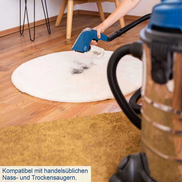 Scheppach Polsterreinigungsbürste PRB300 | Sprüh - & Absaufunktion | Kompatibel mit handelsüblichen