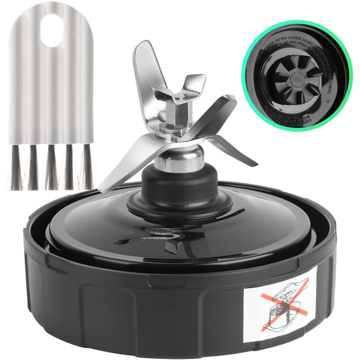 7 Lamellen Extraktor-Messer für Nutri Ninja Mixer, kompatibel mit folgenden Modellen: Nutri Ninja BL