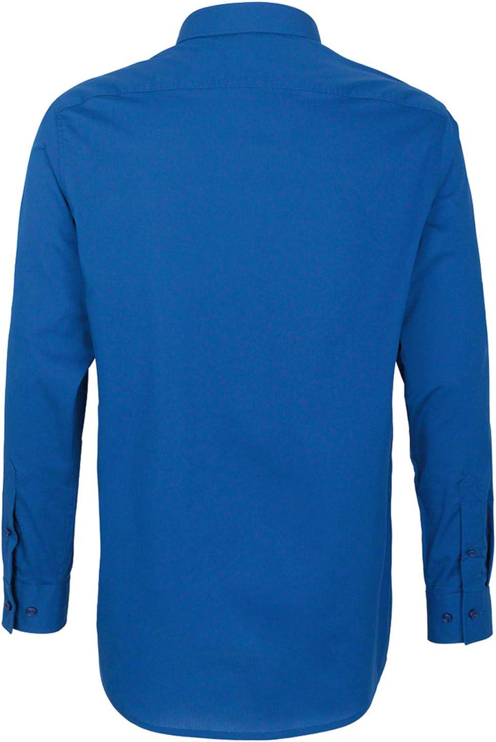 Hakro Hemd 1/1 Arm Performance L Royalblau, L Royalblau