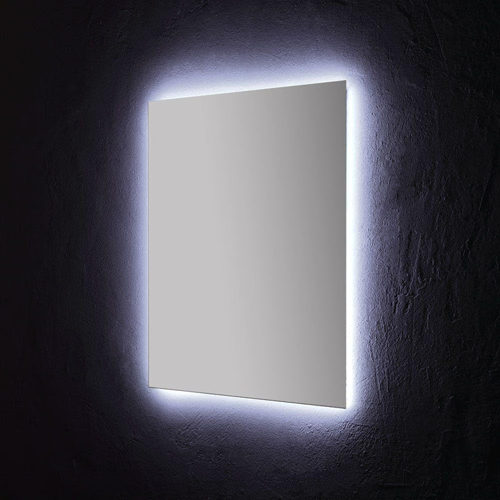 KIAMAMI VALENTINA BADEZIMMERSPIEGEL 80X70 cm MIT LED-HINTERGRUNDBELEUCHTUNG
