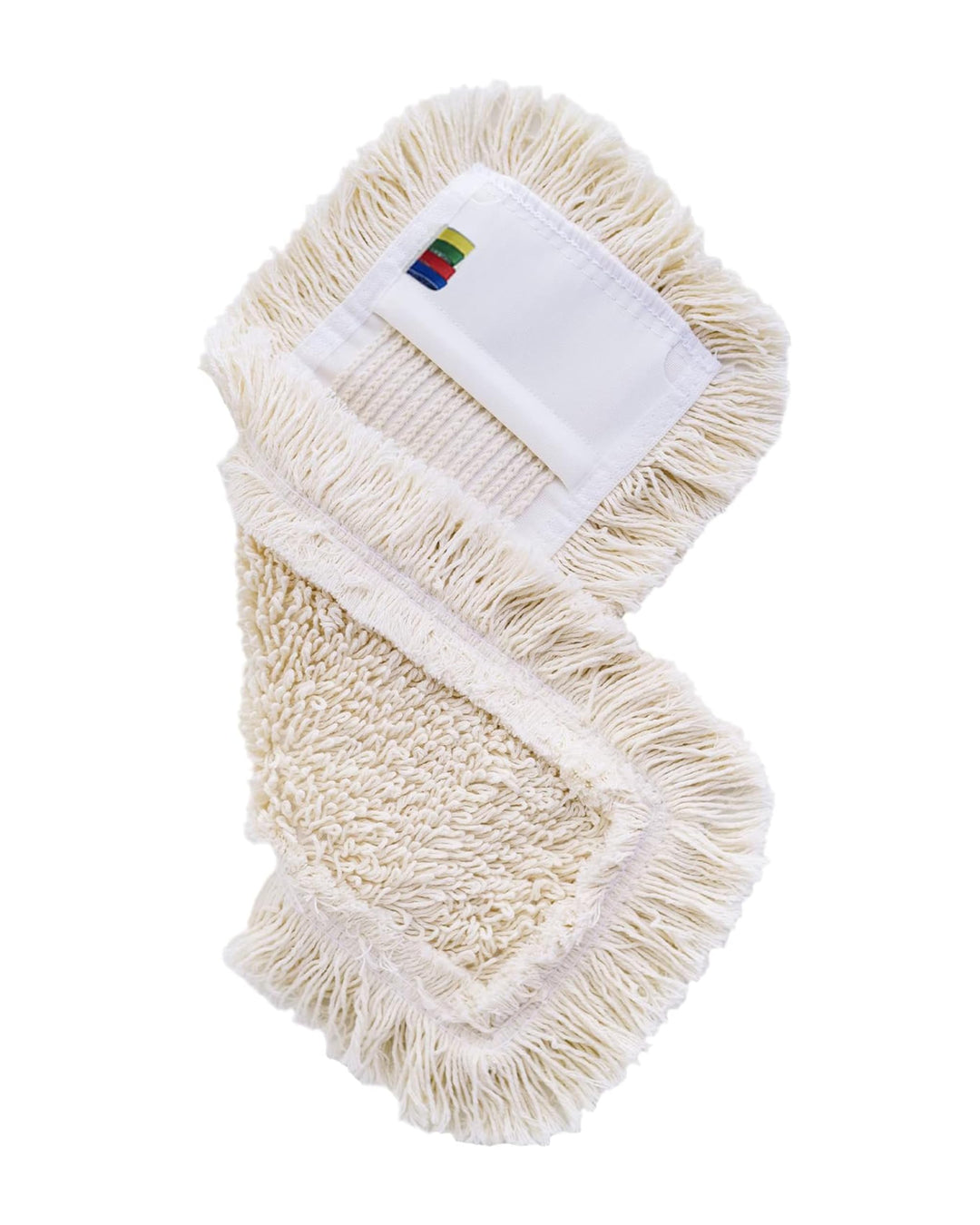 Wisch Star Wischmopp Bezug 50 cm aus Baumwolle in Weiss | 10 x Bodenwischer Bezug, Ersatzbezug mit T