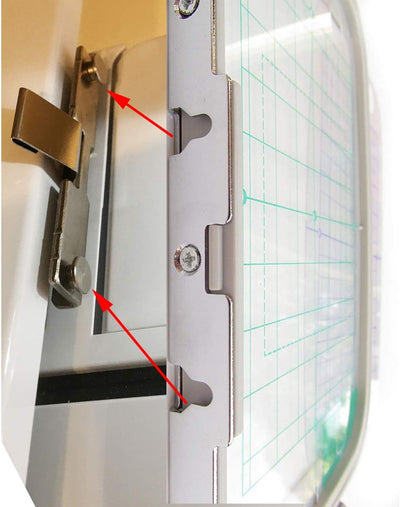 CKPSMS Marke - #Embroidery Hoop-4 Stickrahmen Kompatibel mit Brother PE770 PE700 PE700II PE-770 Cond