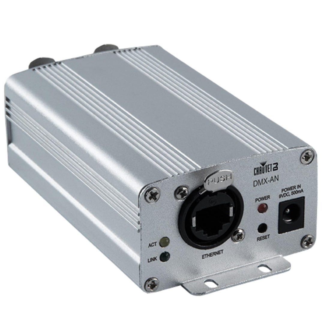 Chauvet DMX-AN2 Art-Net/sACN Knoten ARTNET Konverter zu DMX Adapter Ethernet zu DMX Modern, Modern