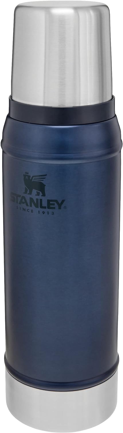 Stanley Classic Legendary Thermosflasche Edelstahl 750 ml - Thermos Hält 20 Stunden Heiss oder Kalt