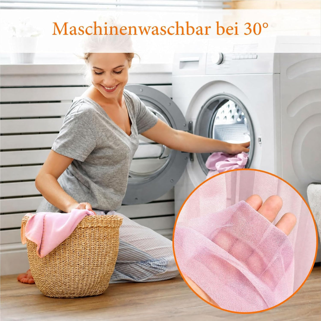 2 Stück Hausbett Himmel Set, Betthimmel für Hausbett Deko, Bett Vorhang für Mädchen und Jungen im Ki