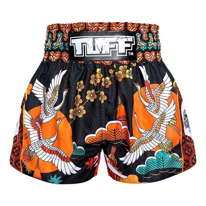 Tuff Sport Muay Thai Boxshorts Herren & Unisex Blau Grösse S Traditioneller Stil MMA Kickboxen Grapp