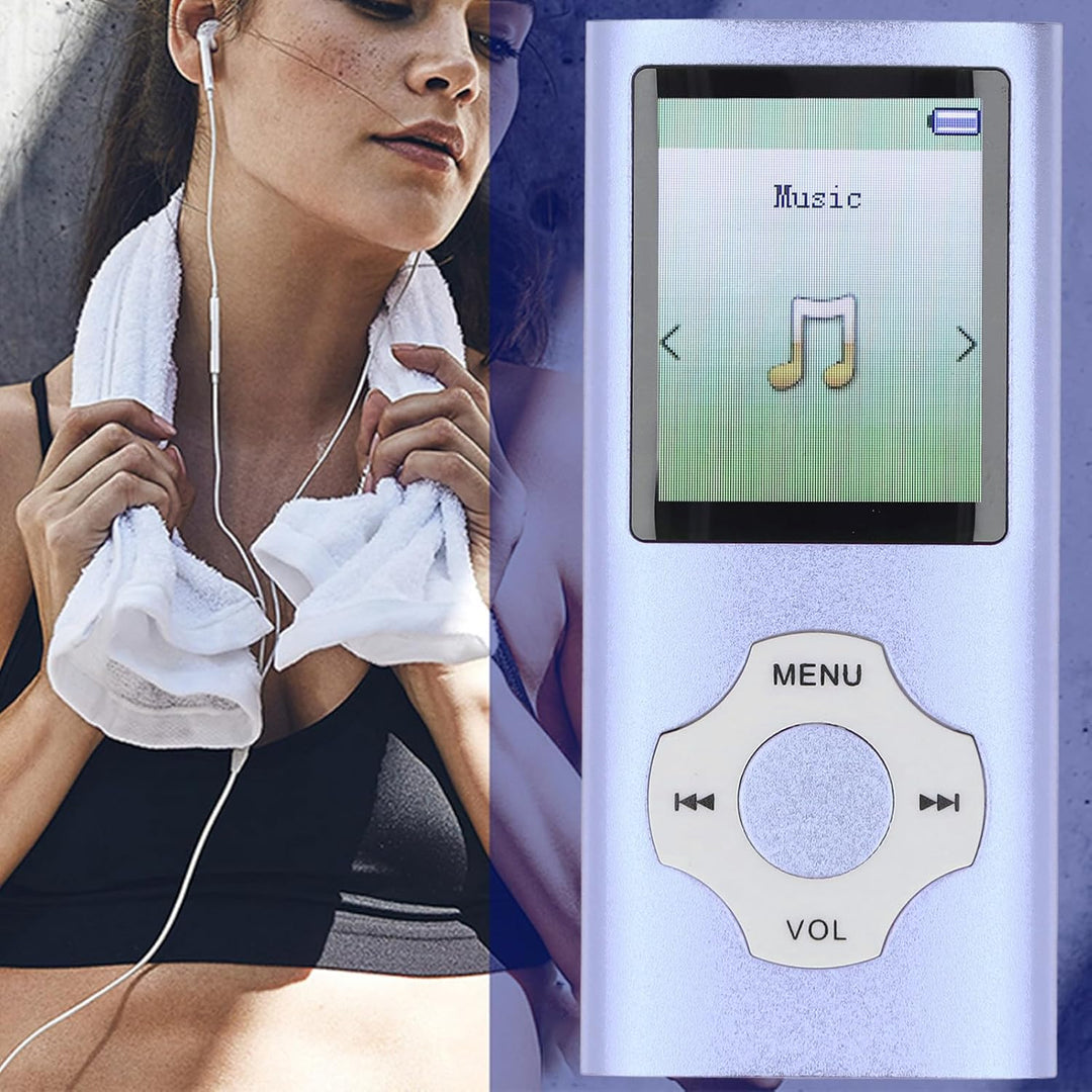 Bewinner 128 GB MP3 -MP4 -Player mit Bluetooth und WiFi, Tragbarer Verlustfreier Sound MP3, HiFi Sou