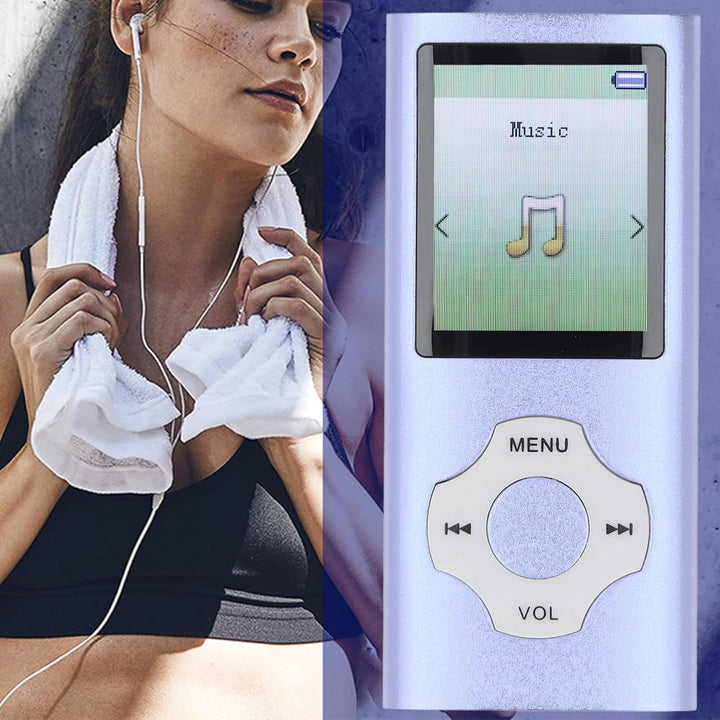 Bewinner 128 GB MP3 -MP4 -Player mit Bluetooth und WiFi, Tragbarer Verlustfreier Sound MP3, HiFi Sou