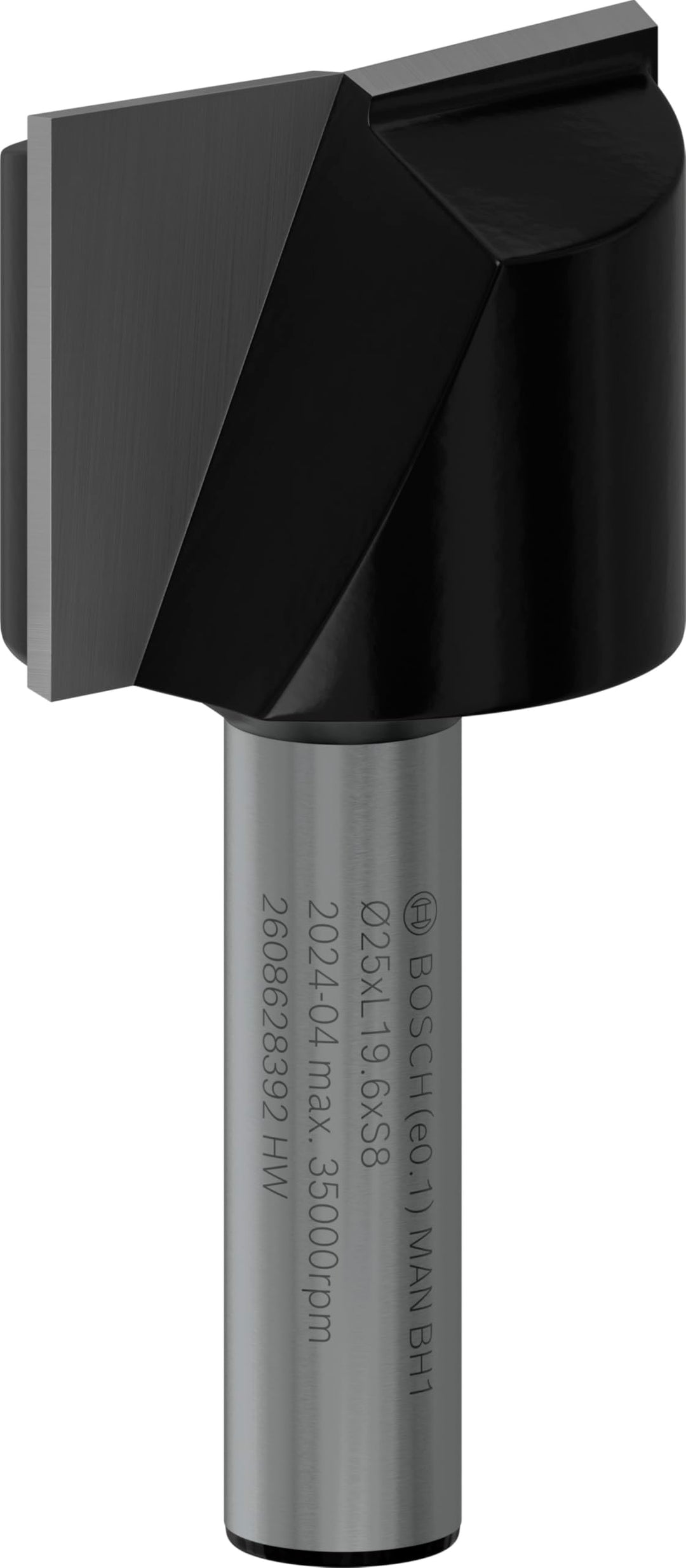 Bosch Professional Nutfräser Standard for Wood (für Holz, Ø 25 mm, Arbeitslänge 20 mm, Zubehör Handf