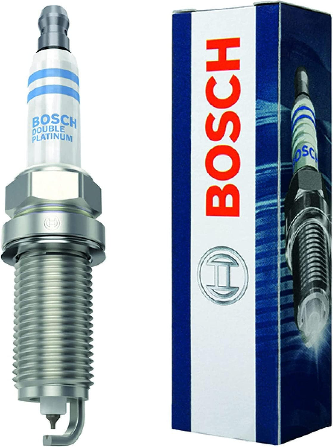 BMW Spark Plugs Plug Set Platinum Iridium High Power Bosch OEM 12122158253 (6pcs) by Bosch