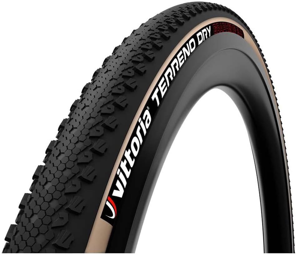 VITTORIA Tyv0451 Terreno Dry 700 x 47 C Gravel Blk Tan G2.0 Reifen, braun, 700 x 47c