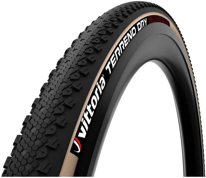 VITTORIA Tyv0451 Terreno Dry 700 x 47 C Gravel Blk Tan G2.0 Reifen, braun, 700 x 47c