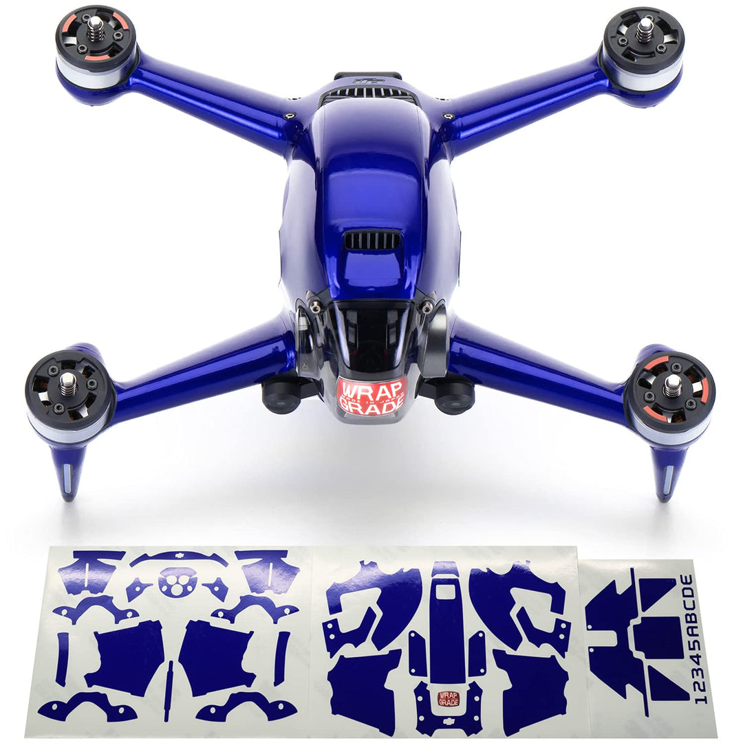 WRAPGRADE Skin Kompatibel mit DJI FPV (Stratosphere Blue)