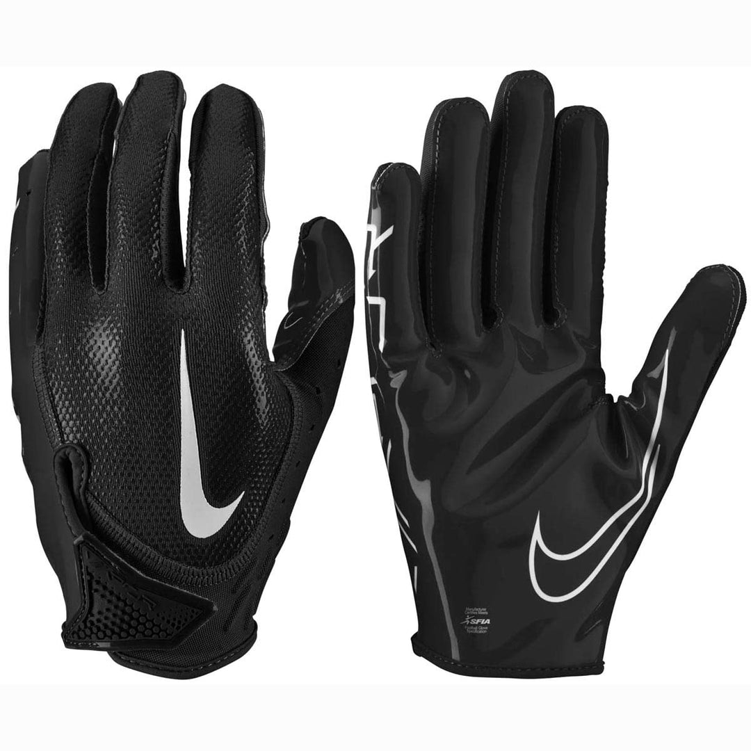 Nike Vapor Jet 7.0 Fussballhandschuhe, Schwarz, Weiss, Grösse S