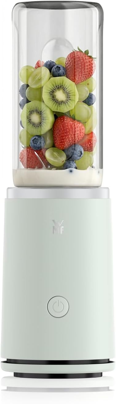WMF Mix & Go Touch - frosty green, Smoothie Maker, Personal Blender, Einhandbedienung, 500 W Leistun