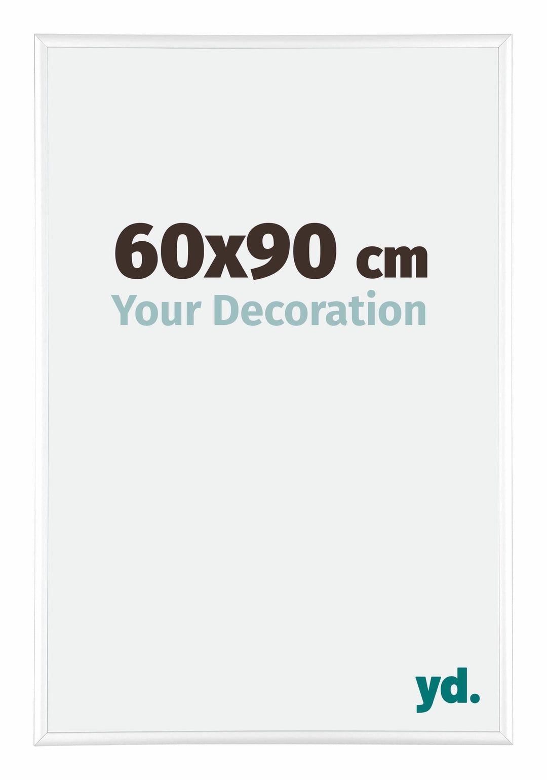 yd. Your Decoration - Bilderrahmen 60x90 cm - Bilderrahmen aus Aluminium mit Acrylglas - Antireflex