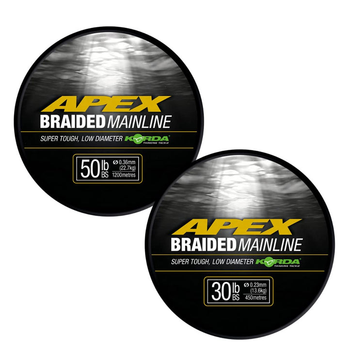 Korda Apex Braided Mainline 0,23mm/30lb 450 m