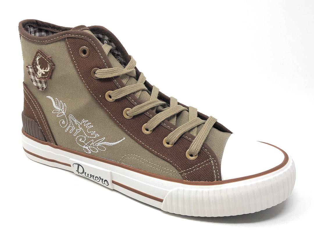 Trachtensneaker High Top Trachten Sneaker Freizeitschuhe Trachtenschuhe Damen Herren Unisex 37 EU Br