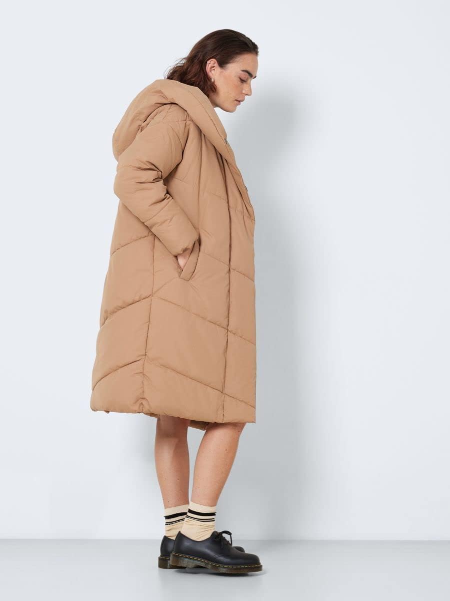 Noisy may Damen Nmtally L/S Long Jacket Bg Noos Jacke XS Tigers Eye/Detail:dtm Lining, XS Tigers Eye