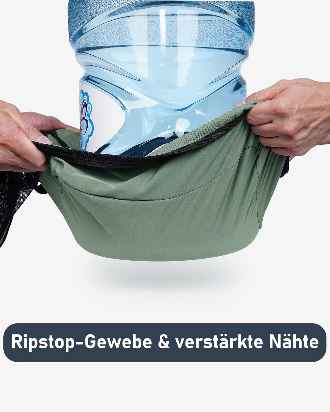 ECOHUB Packwürfel für Koffer, 7 Stück, Reise-Organizer, Packtaschen, recyceltes PET, umweltfreundlic