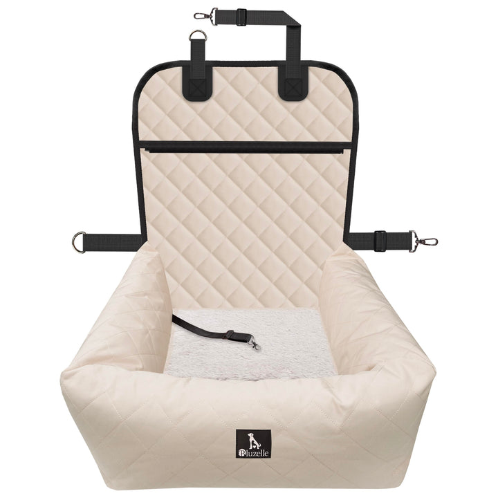 Hunde Autositz Auto Hundesitz, 2-in-1 Hundebett Hundekorb für kleine & mittelgrosse Hunde, Oxford St