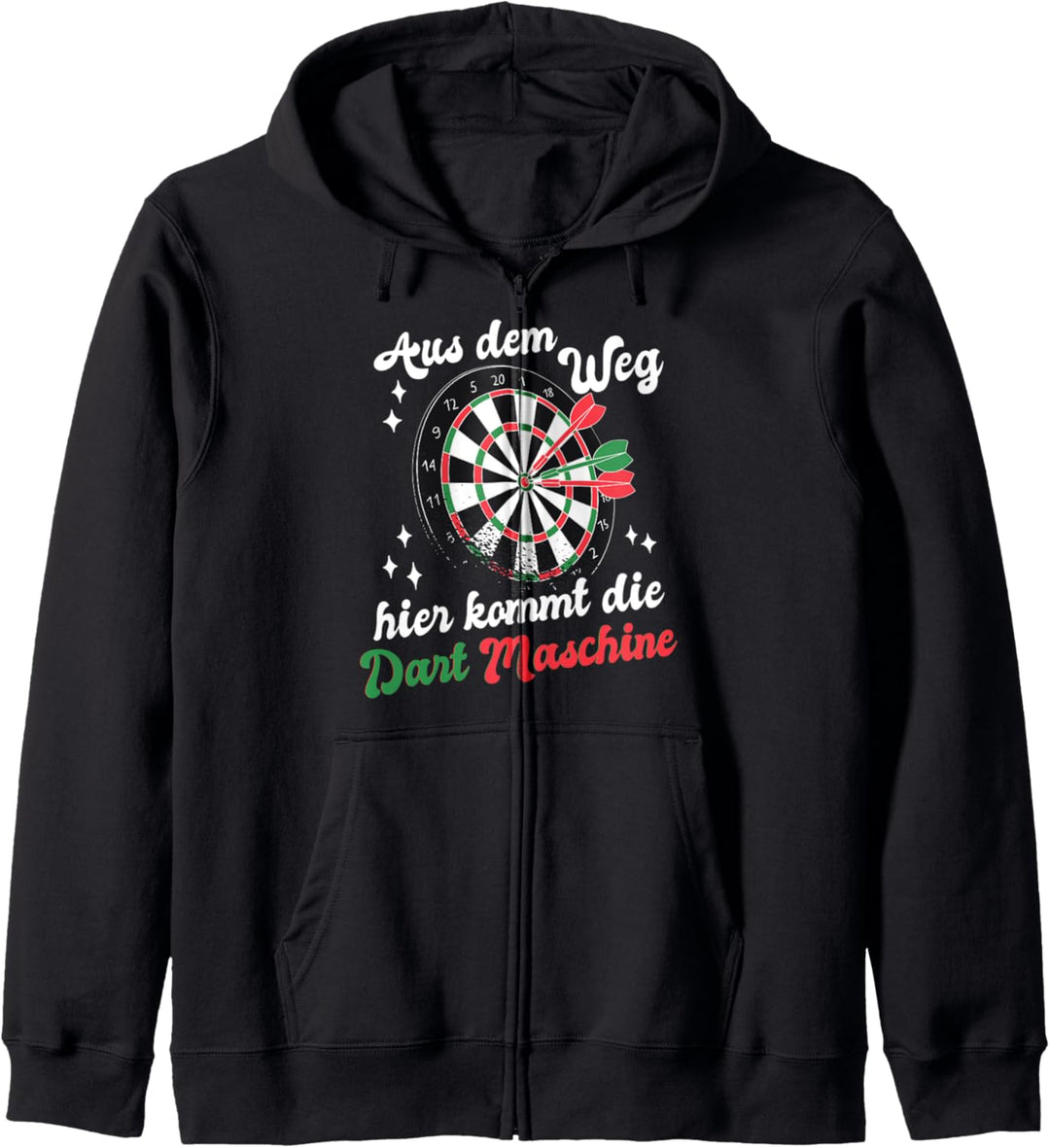 Aus Dem Weg Hier Kommt Die Dart Maschine Kapuzenjacke