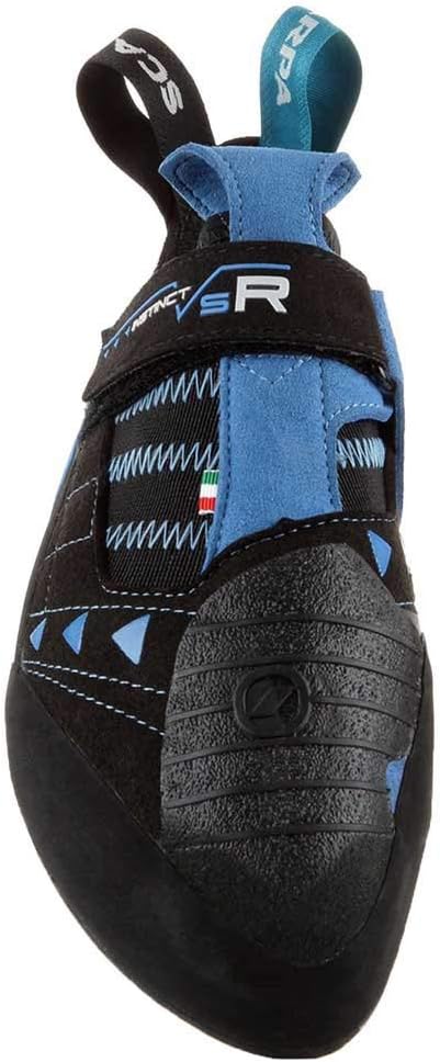 Scarpa Herren Instinct Vsr Kletterschuhe, Black Azure Fv